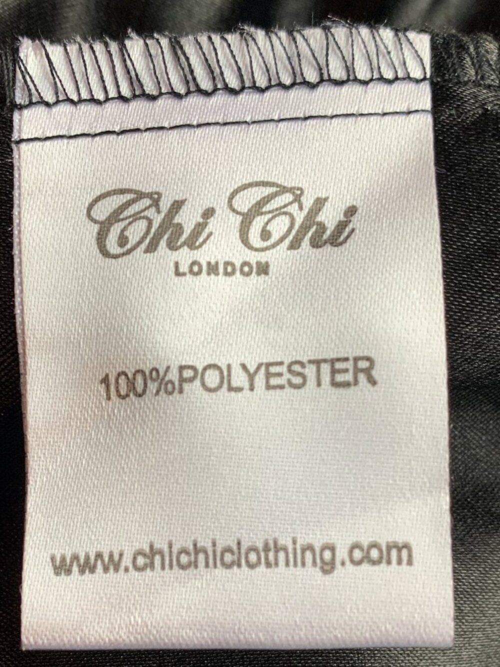NWT Chi Chi London Margot Black Sequin Bodycon Midi Dress UK | Size 10 - Picture 10 of 10